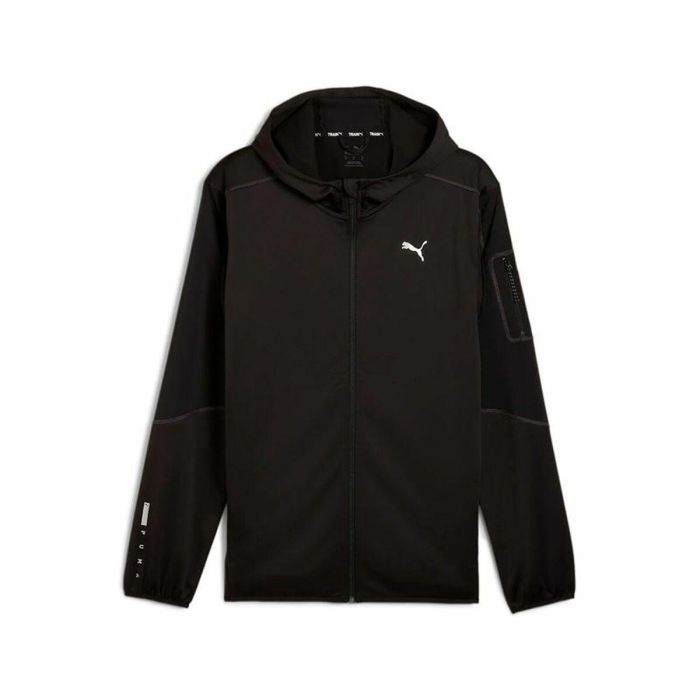 Sweat à capuche homme Puma Flex Panelled Jacket Noir 0 Sweat à capuche homme Puma Flex Panelled Jacket Noir 0