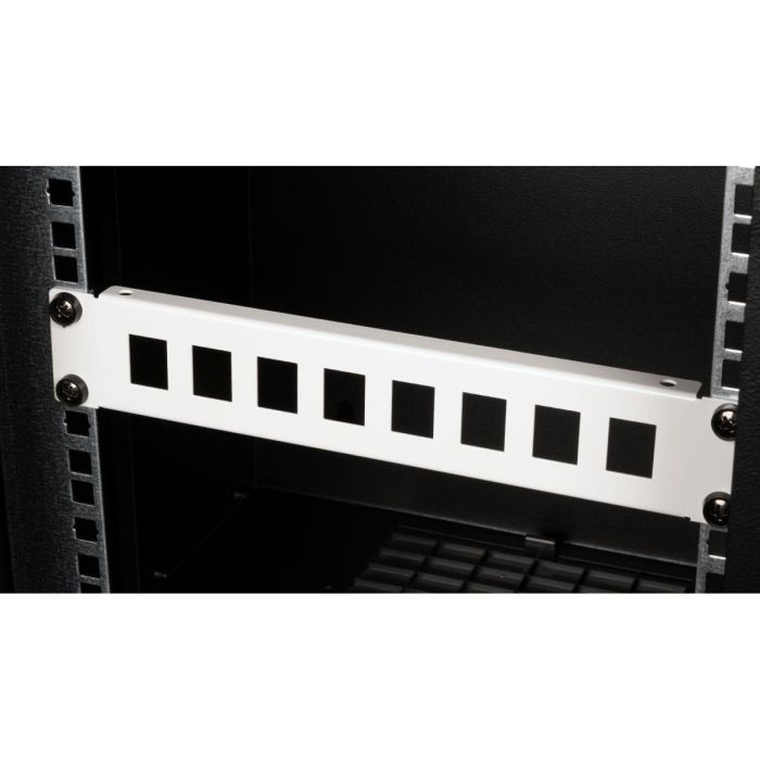 Equip Patchpanel 10" mit Keystone Montage 1U. grau 3 Equip Patchpanel 10" mit Keystone Montage 1U. grau 3