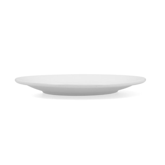 Plato Llano Porcelana Glacial Coupe Bidasoa 25 cm (18 Unidades) 1