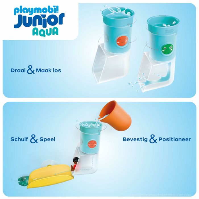 Playset Playmobil Junior Water 71775 8 Pièces 4