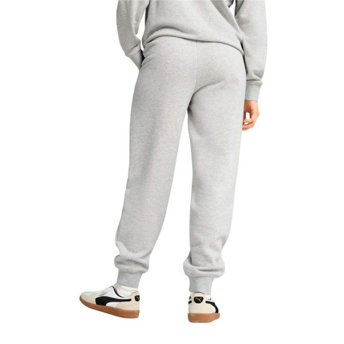 Pantalon de sport long Puma Essentials Small No. 1 Logo Gris clair Femme M 1 Pantalon de sport long Puma Essentials Small No. 1 Logo Gris clair Femme M 1