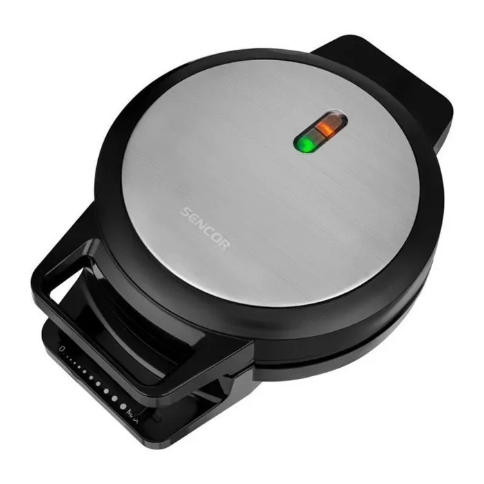SENCOR SWF1010BK Gaufrier 1000W Noir avec Thermostat Réglable - Compact (27x11.8x8.5 cm, 1.6 kg) SENCOR SWF1010BK Gaufrier 1000W Noir avec Thermostat Réglable - Compact (27x11.8x8.5 cm, 1.6 kg)