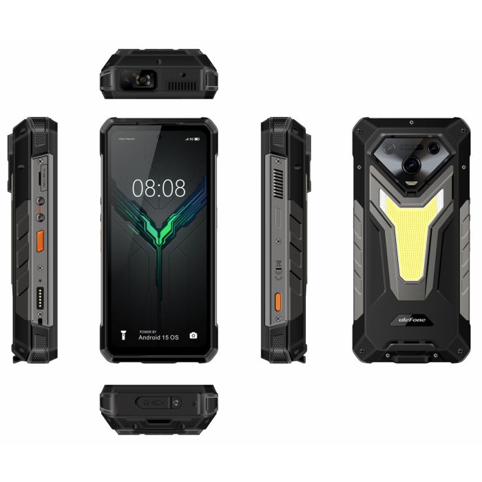 Smartphone Ulefone ARMOR 34 PRO 16 GB 512 GB Noir 6,78" Mediatek Dimensity 6100+ 2 Smartphone Ulefone ARMOR 34 PRO 16 GB 512 GB Noir 6,78" Mediatek Dimensity 6100+ 2