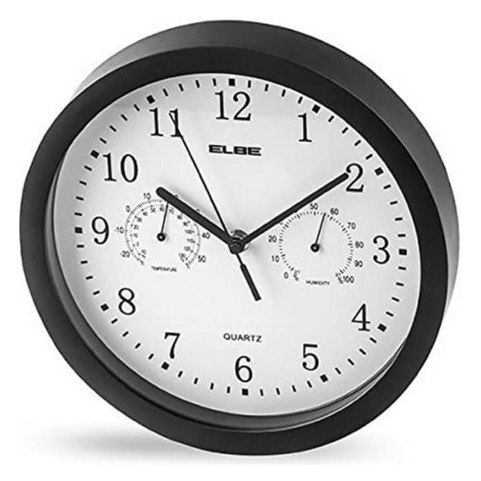 Horloge Murale ELBE RP-1005-N Blanc/Noir 5