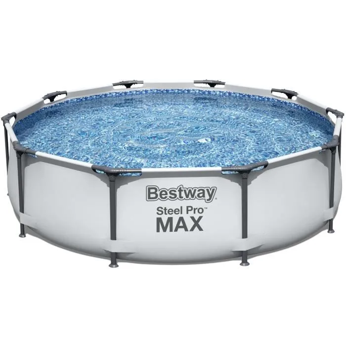 Bestway Steel Pro MAX 56406 Piscine tubulaire avec système FrameLink - Montage facile - Diamètre 305 cm x Hauteur 76 cm 4