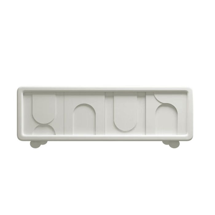 Meubles de télévision DKD Home Decor Blanc Bois MDF 160 x 37 x 50 cm 5 Meubles de télévision DKD Home Decor Blanc Bois MDF 160 x 37 x 50 cm 5