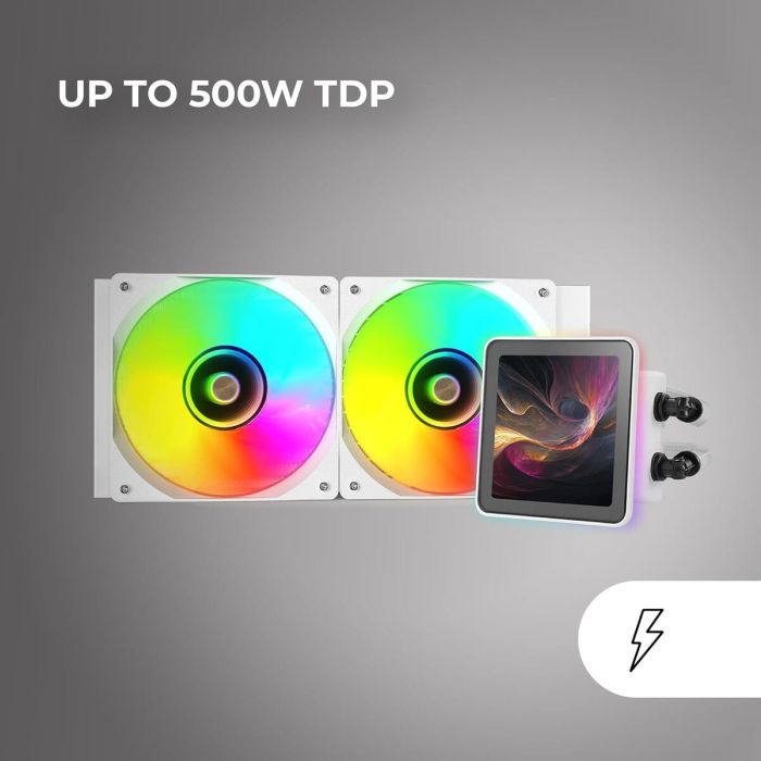 Ventilateur CPU Mars Gaming MLVISIONPRO240W 2 Ventilateur CPU Mars Gaming MLVISIONPRO240W 2