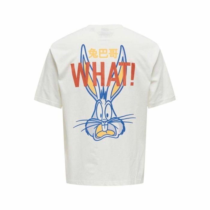 T-shirt à manches courtes homme Only & Sons Onslooney Rlx Blanc 1 T-shirt à manches courtes homme Only & Sons Onslooney Rlx Blanc 1