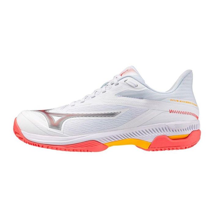 Chaussures de Padel pour Adultes Mizuno Exceed Court Cc Blanc 0 Chaussures de Padel pour Adultes Mizuno Exceed Court Cc Blanc 0
