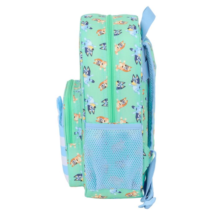 Cartable Bluey Sisters Vert 26 x 34 x 11 cm 2