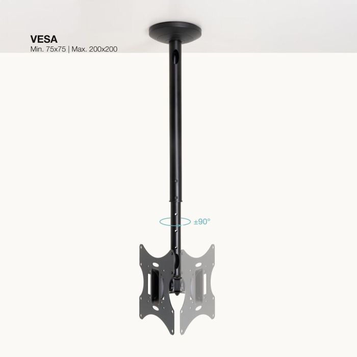 Support de plafond TooQ LPCE2301TSLI-B 30 Kg 6 Support de plafond TooQ LPCE2301TSLI-B 30 Kg 6