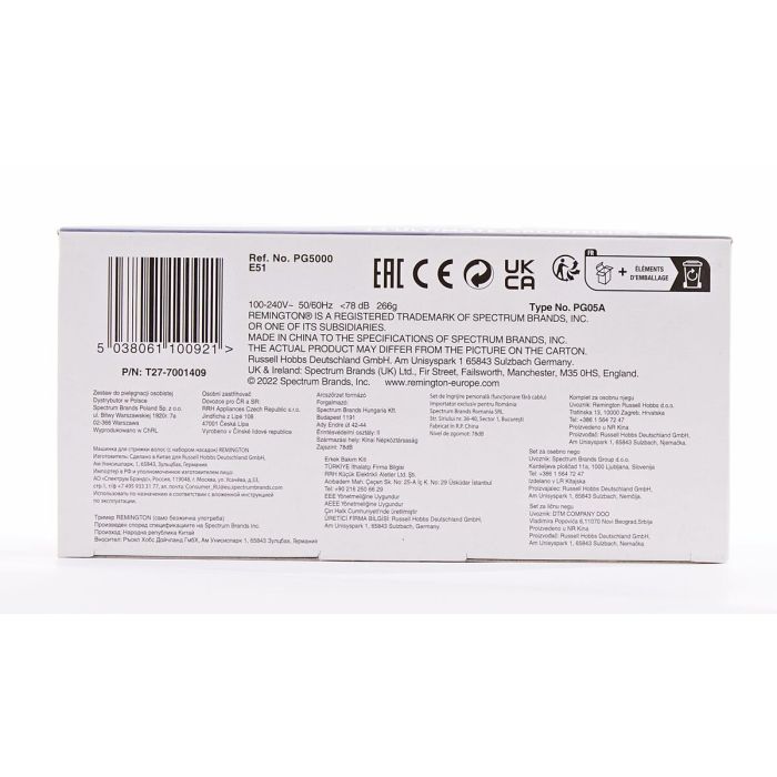 Tondeuses à cheveux / Rasoir Remington 43249560100 Noir 1 Tondeuses à cheveux / Rasoir Remington 43249560100 Noir 1