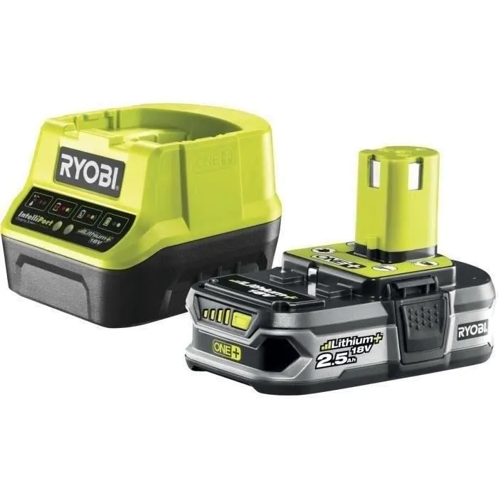 Ryobi Motosierra sans fil compacte 18V Ryobi One+ - Guide 20 cm - Batterie 2.5 Ah et Chargeur 1.5 A - RYO4892210203946 4