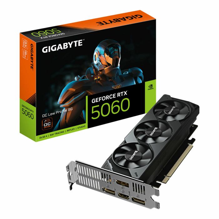 Carte Graphique Gigabyte 9VN5060O8L-00-G10 GEFORCE RTX 5060 8 GB GDDR7 18 Carte Graphique Gigabyte 9VN5060O8L-00-G10 GEFORCE RTX 5060 8 GB GDDR7 18