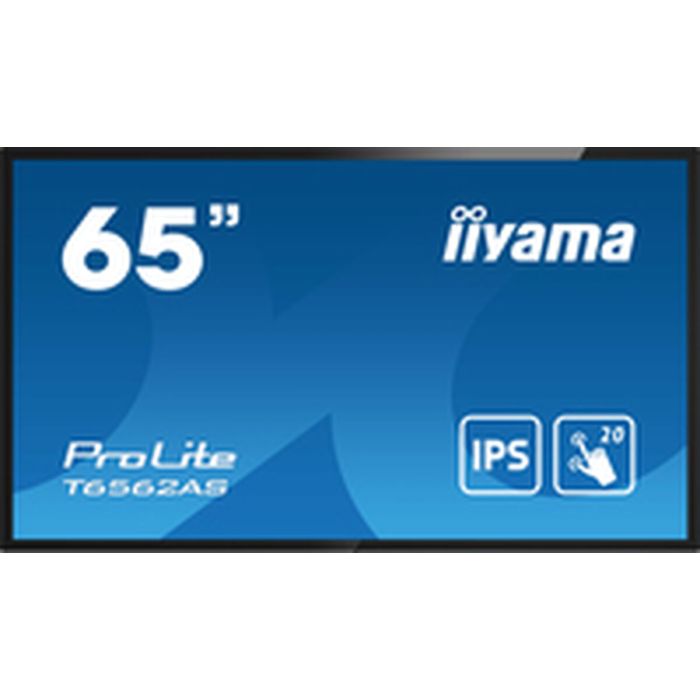 Écran Iiyama T6562AS-B1 4K Ultra HD 65" 11 Écran Iiyama T6562AS-B1 4K Ultra HD 65" 11