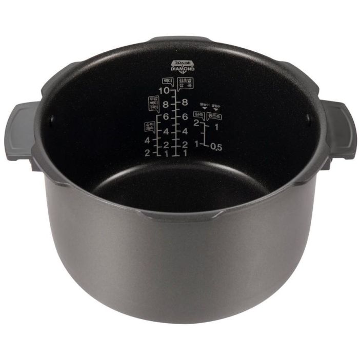 Cuckoo Reiskocher 1.80l CRP-ST1009F Twin Pressure grau 1 Cuckoo Reiskocher 1.80l CRP-ST1009F Twin Pressure grau 1