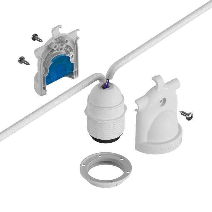 Douilles Creative Blanc E27 8