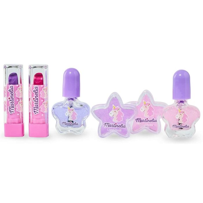 Kit de maquillage pour enfant Martinelia Little Unicorn 6 Pièces 1 Kit de maquillage pour enfant Martinelia Little Unicorn 6 Pièces 1