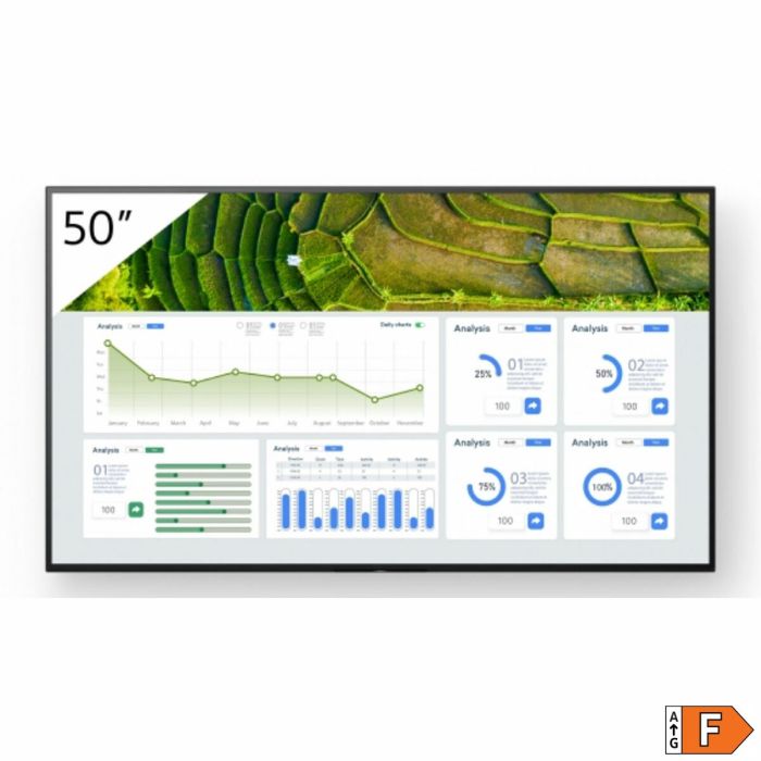 Écran Sony Pro Bravia FW-50BZ30L 4K Ultra HD 50" 60 Hz 5