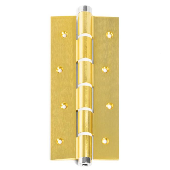 Bisagra Simple Acción U5814 Acabados Plata, Oro, Negro, Blanco Acabado Plata Herrajes Alk 1