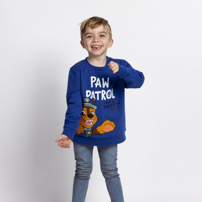Sweat sans capuche enfant The Paw Patrol Bleu 2 Sweat sans capuche enfant The Paw Patrol Bleu 2