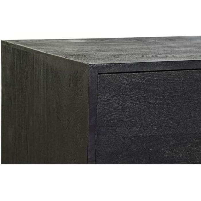 Buffet DKD Home Decor Noir Doré Bois de manguier 145 x 41 x 77 cm 3