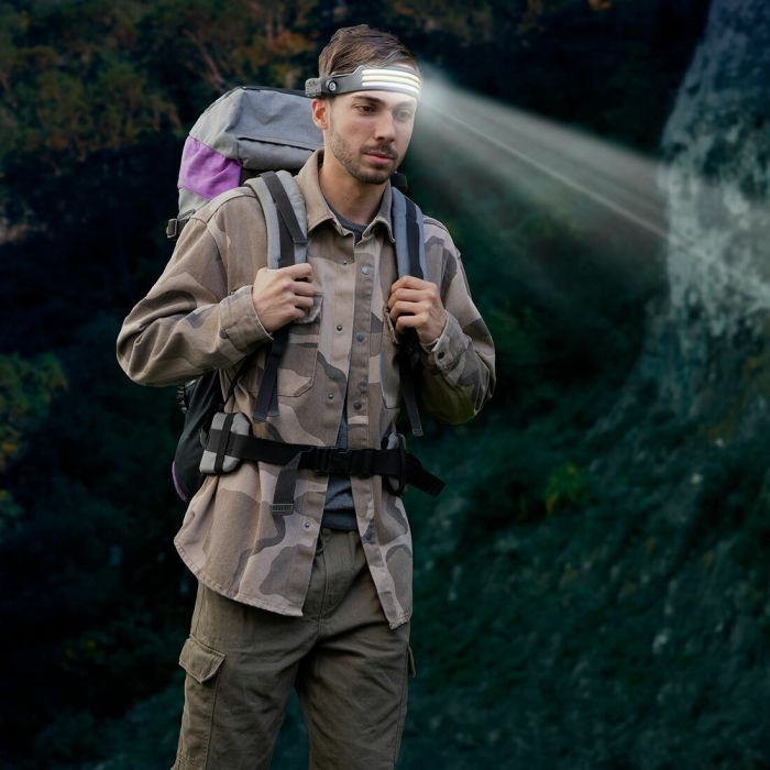 Lampe Frontale LED Rechargeable et Réglable Recobright InnovaGoods 10