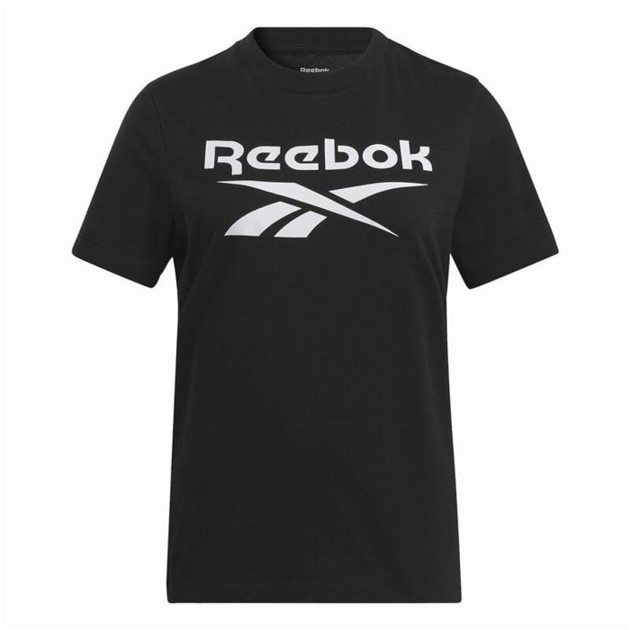 T-shirt à manches courtes femme Reebok Identity Big Logo Noir 0 T-shirt à manches courtes femme Reebok Identity Big Logo Noir 0