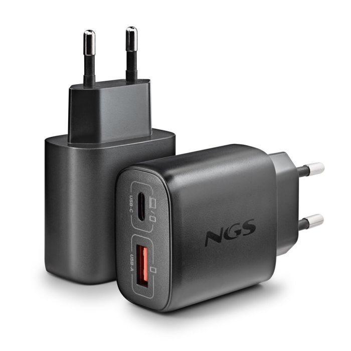 Chargeur d'ordinateur portable NGS ERA45WBLACK 45 W Noir 5 Chargeur d'ordinateur portable NGS ERA45WBLACK 45 W Noir 5