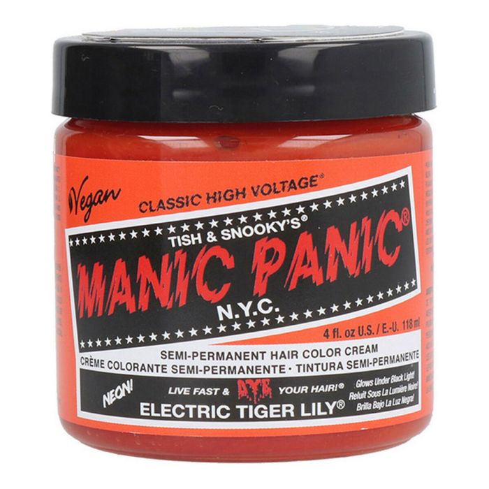 Teinture permanente Classic Manic Panic Electric Tiger Lily (118 ml) 1 Teinture permanente Classic Manic Panic Electric Tiger Lily (118 ml) 1