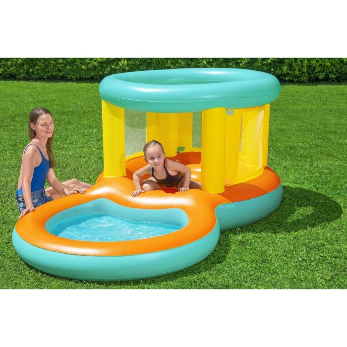 Bestway Piscine Gonflable Parc de Jeux Sauter 239x142x102 cm +3 à 6 Ans Jardin 52385 17