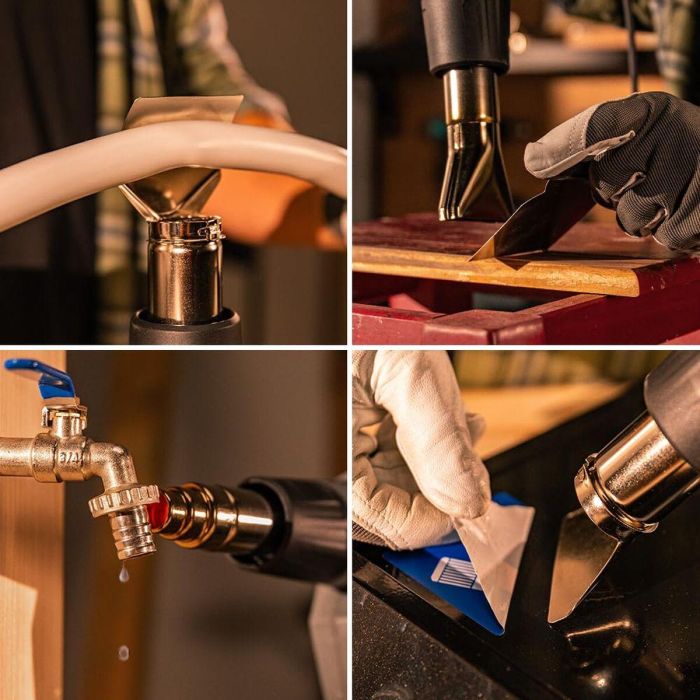 Pistolet à air chaud Cecotec Hell Gun 3500 2000 W 550ºC 500 L/min avec 4 buses 1 Pistolet à air chaud Cecotec Hell Gun 3500 2000 W 550ºC 500 L/min avec 4 buses 1