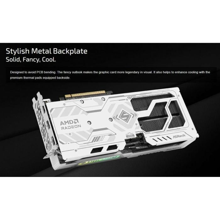 Carte Graphique ASRock RX9060XT SL 16GO GDDR6 RADEON RX 9060 XT 16 GB 7 Carte Graphique ASRock RX9060XT SL 16GO GDDR6 RADEON RX 9060 XT 16 GB 7