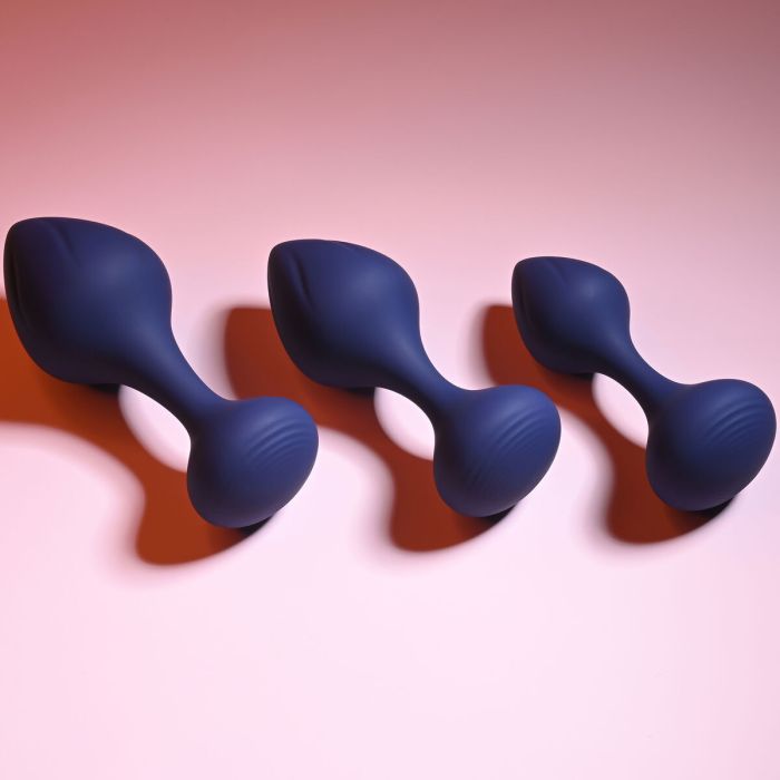 Plug Anal Playboy Playboy Bleu (8,9 cm) 7 Plug Anal Playboy Playboy Bleu (8,9 cm) 7