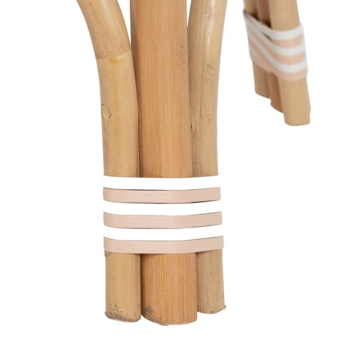 Table d'appoint 50 x 50 x 67 cm Naturel Beige Rotin 2