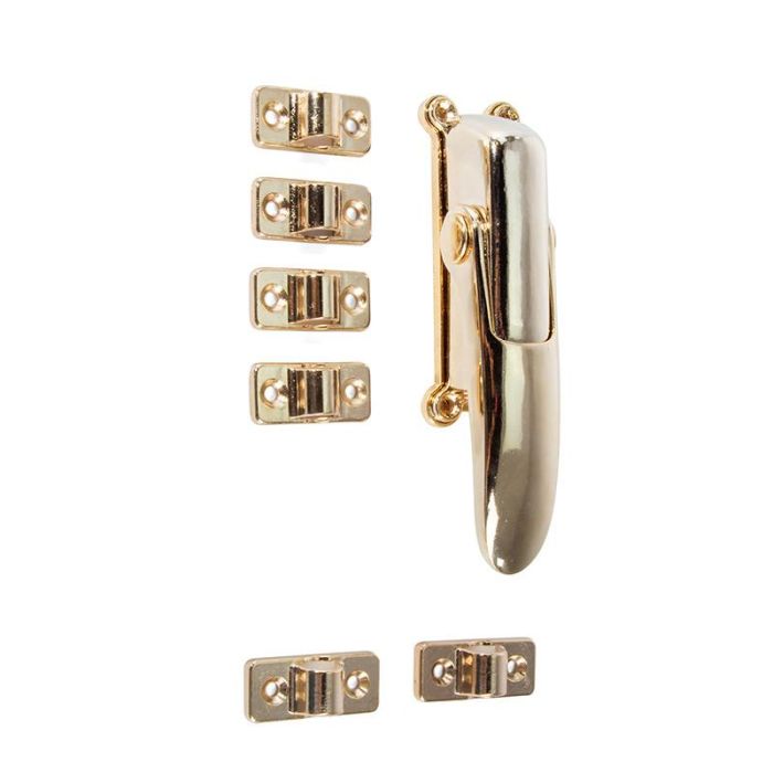 Falleba Oboy Con Accesorios Acabado Oro Herrajes Alk 1