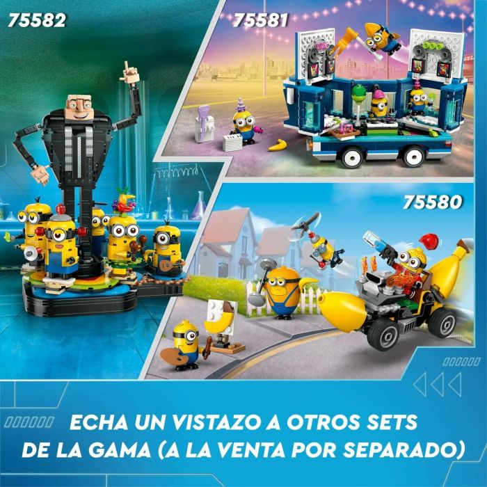 Set de construction Lego Minions y la mansión familiar de Gru 19