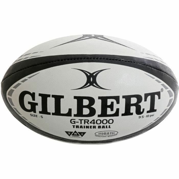 Gilbert Ballon de Rugby G-TR4000 Taille 3 Noir