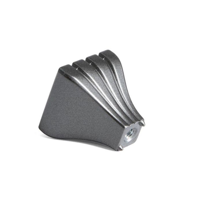 Tirador Zamak Himal Acabado Grafito Dist. Agujero 1 Agujero Giusti 1