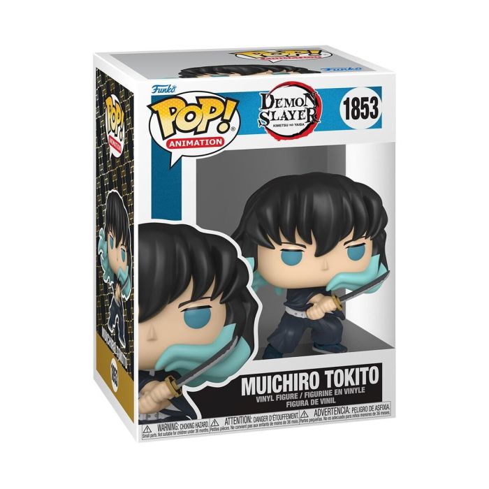 Figure à Collectionner Funko Pop! Muichiro Tokito Multicouleur Autocollants 12