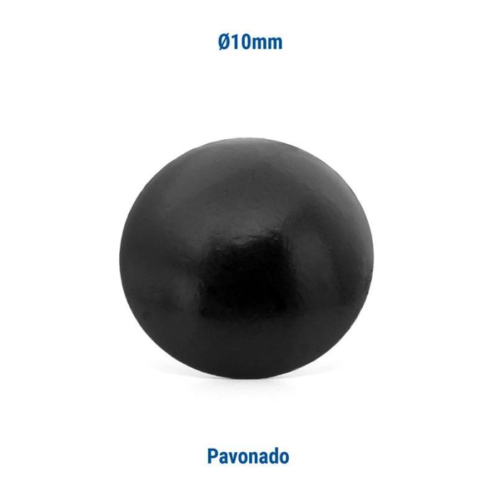 Tachuela Lisa Hierro Ø10 Acabado Pavonado Heico (Set de 1000) 0 Tachuela Lisa Hierro Ø10 Acabado Pavonado Heico (Set de 1000) 0