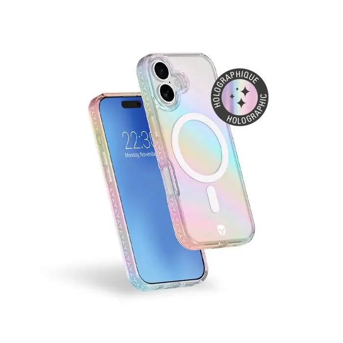 Force Case Coque FC Air MagSafe pour iPhone 17 - Protection premium avec support MagSafe et design holographique élégant Force Case Coque FC Air MagSafe pour iPhone 17 - Protection premium avec support MagSafe et design holographique élégant