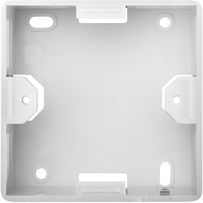 DIGITUS RJ45Dose Cat6 2xRJ45 geschirmt Aufputz Signalweiß 2