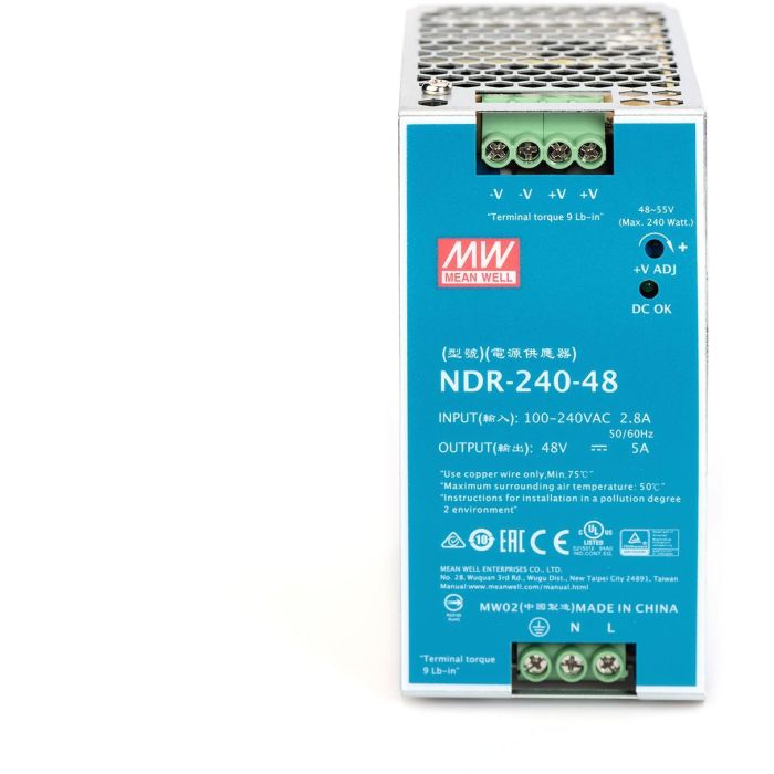 DIGITUS industrielles Netzteil 48V DC 240W Metallgehäuse 5 DIGITUS industrielles Netzteil 48V DC 240W Metallgehäuse 5