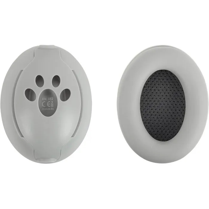 Tineo Casque anti-bruit pour bébé et enfant (4 mois à 3 ans) - Protection auditive réglable pour voyages et événements - Gris