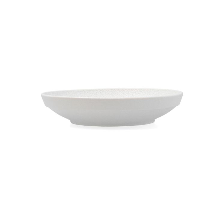 Assiette creuse Bidasoa Fosil Blanc Céramique 21 x 21 x 4,7 cm (6 Unités) 1