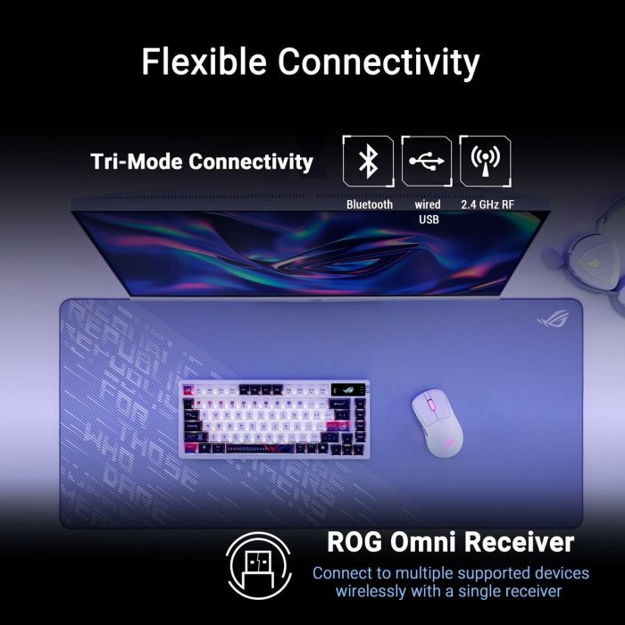 Souris Asus 90MP04A0-BMUA10 Blanc 2 Souris Asus 90MP04A0-BMUA10 Blanc 2