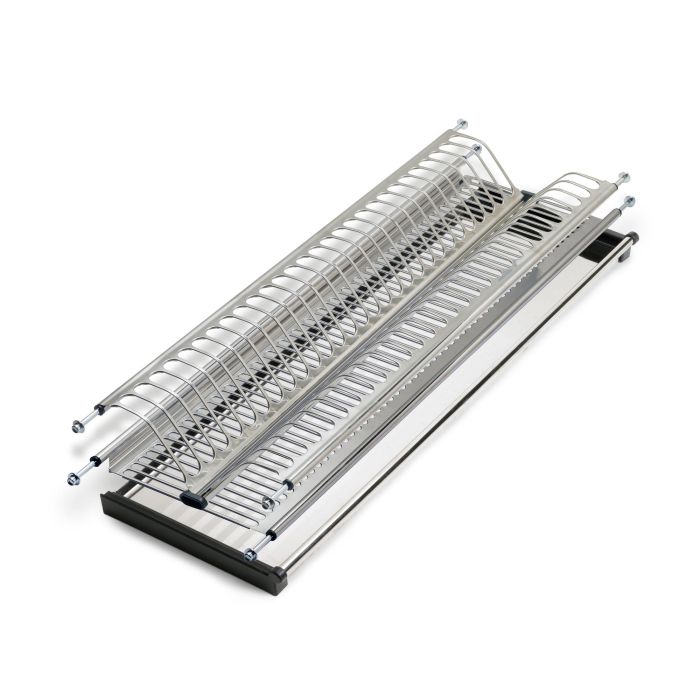 Emuca Égouttoir acier inoxydable Drynox, module 700mm, acier inoxydable 7