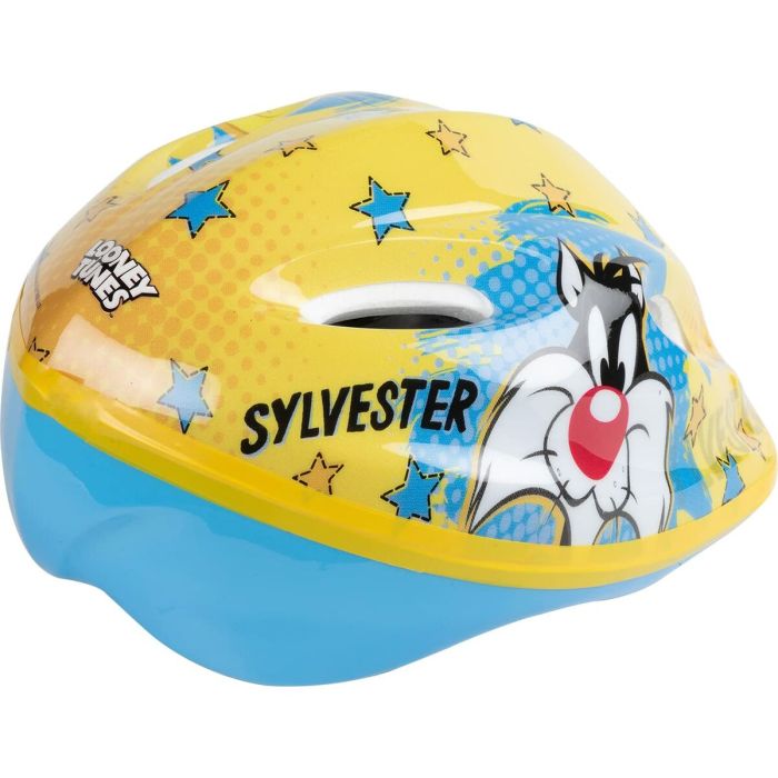 Casque de Cyclisme pour Enfants Looney Tunes CZ10954 M Jaune 3 Casque de Cyclisme pour Enfants Looney Tunes CZ10954 M Jaune 3