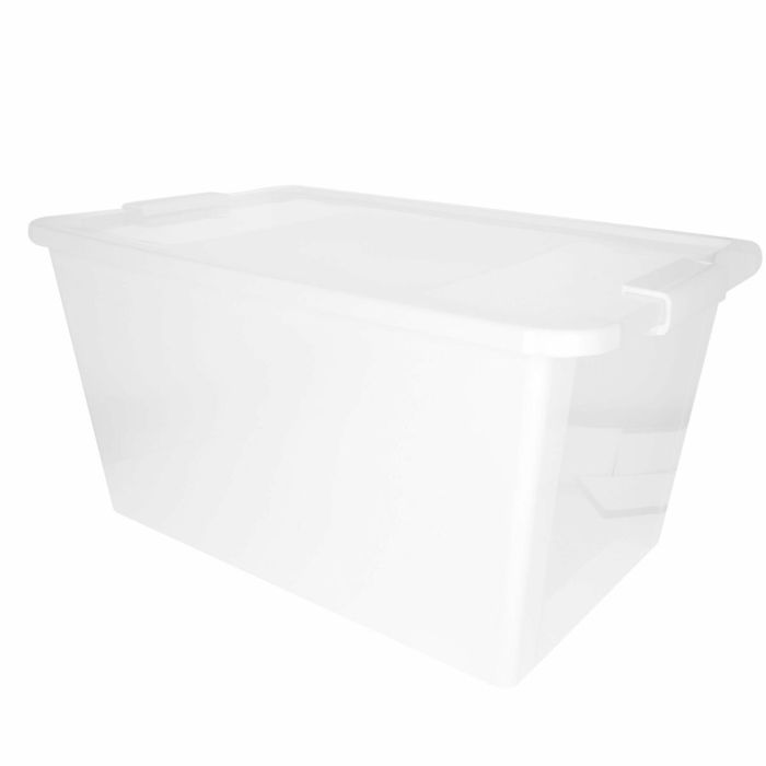Boîte de rangement avec couvercle Curver Blanc Plastique 40 L 55 x 28 x 35 cm (5 Unités) 6